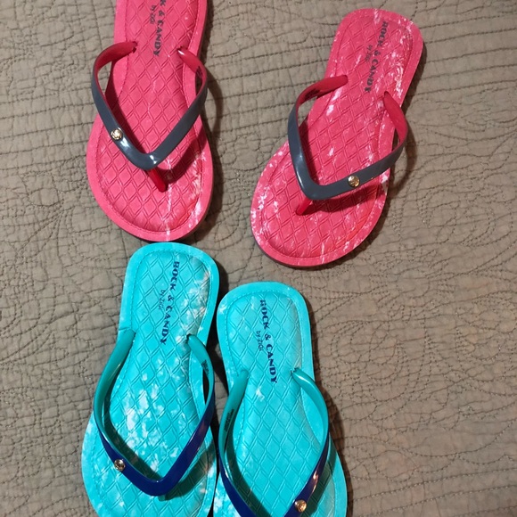 Rock & Candy flip-flops kids size 13/1 NWT NIB - Picture 2 of 3